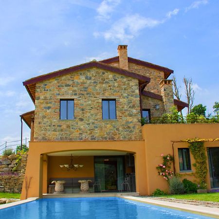 Villa privata con piscina a Riparbella Castellina Marittima Esterno foto