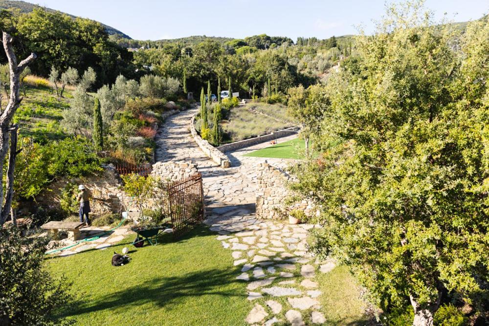 Villa privata con piscina a Riparbella Castellina Marittima Esterno foto